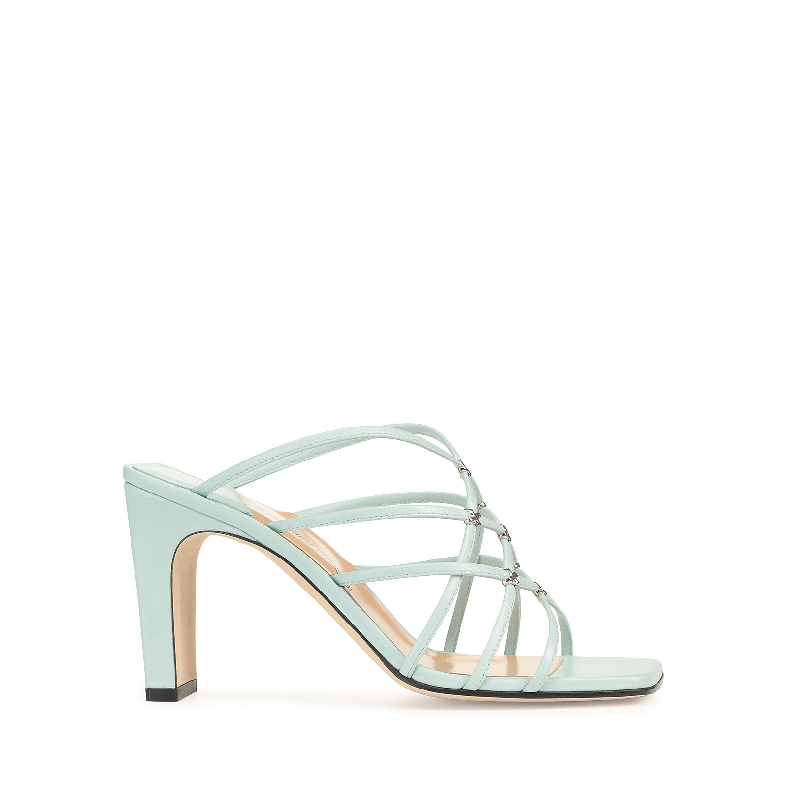 Sandals Green Heel height: 85mm, Grazie Sergio | Sergio Rossi