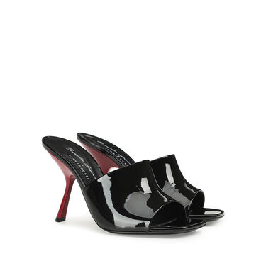 Evangelie  - Sandals Black/Rosso, 1