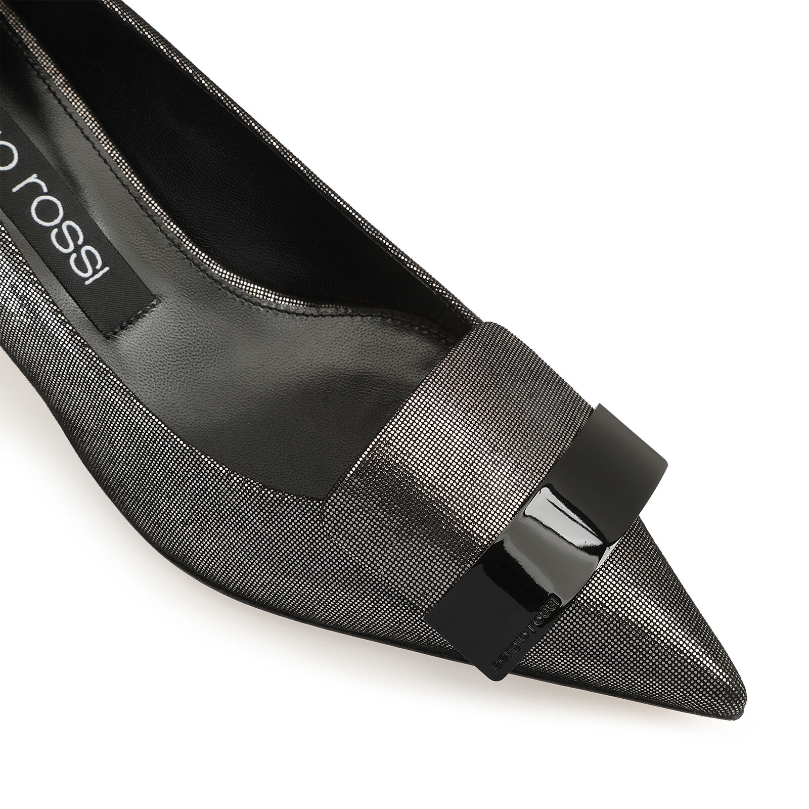 Pumps Grey Low heel: 45mm, sr1 | Sergio Rossi