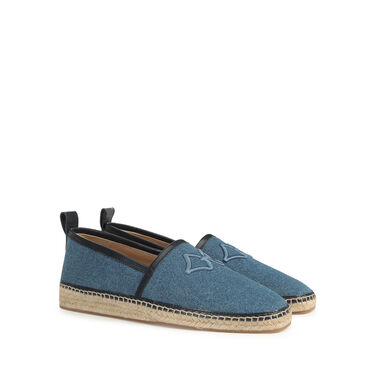 sr Sea Scale Embroidery - Loafers Indigo, 1