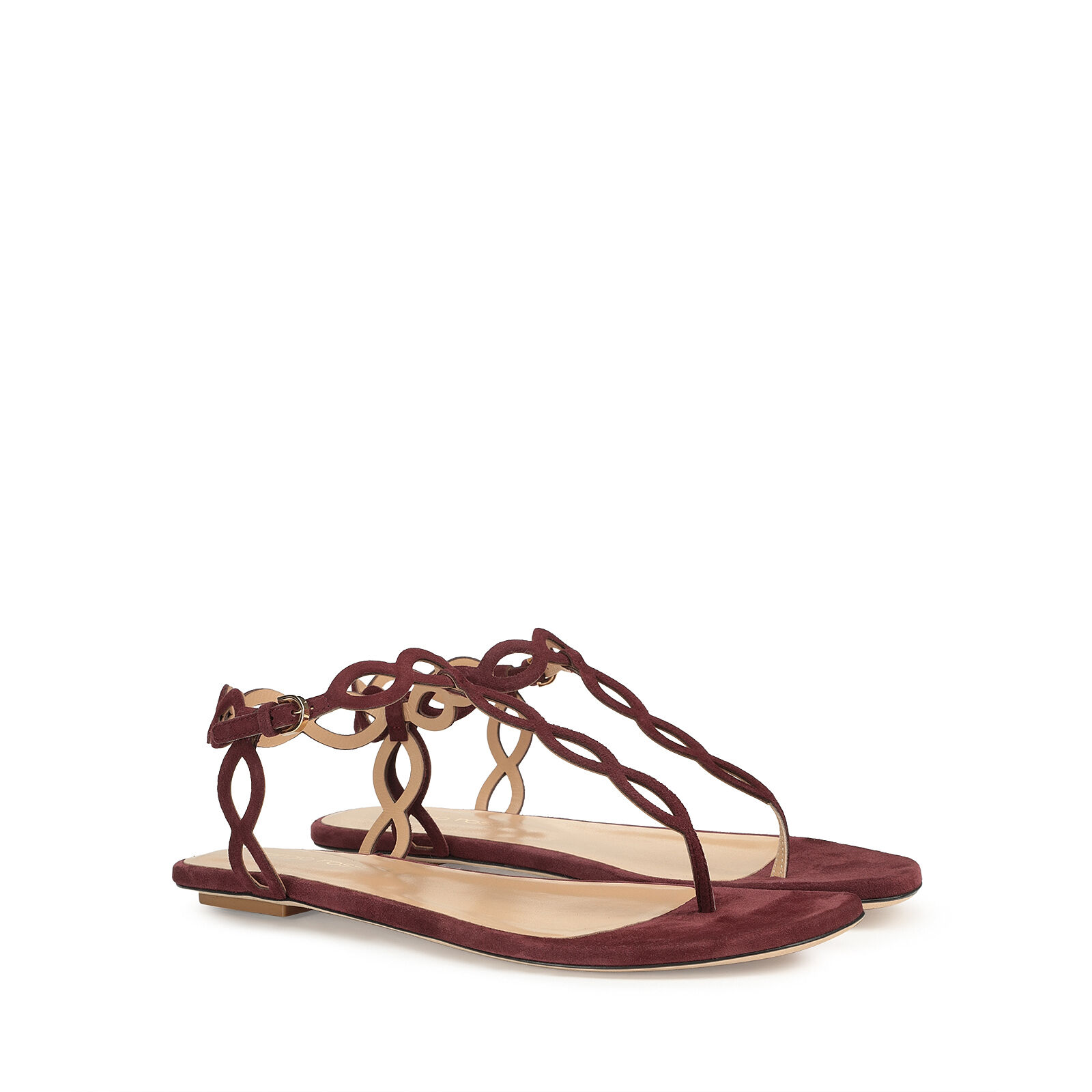 Flat sandals Red Flat 10mm Mermaid Sergio Rossi