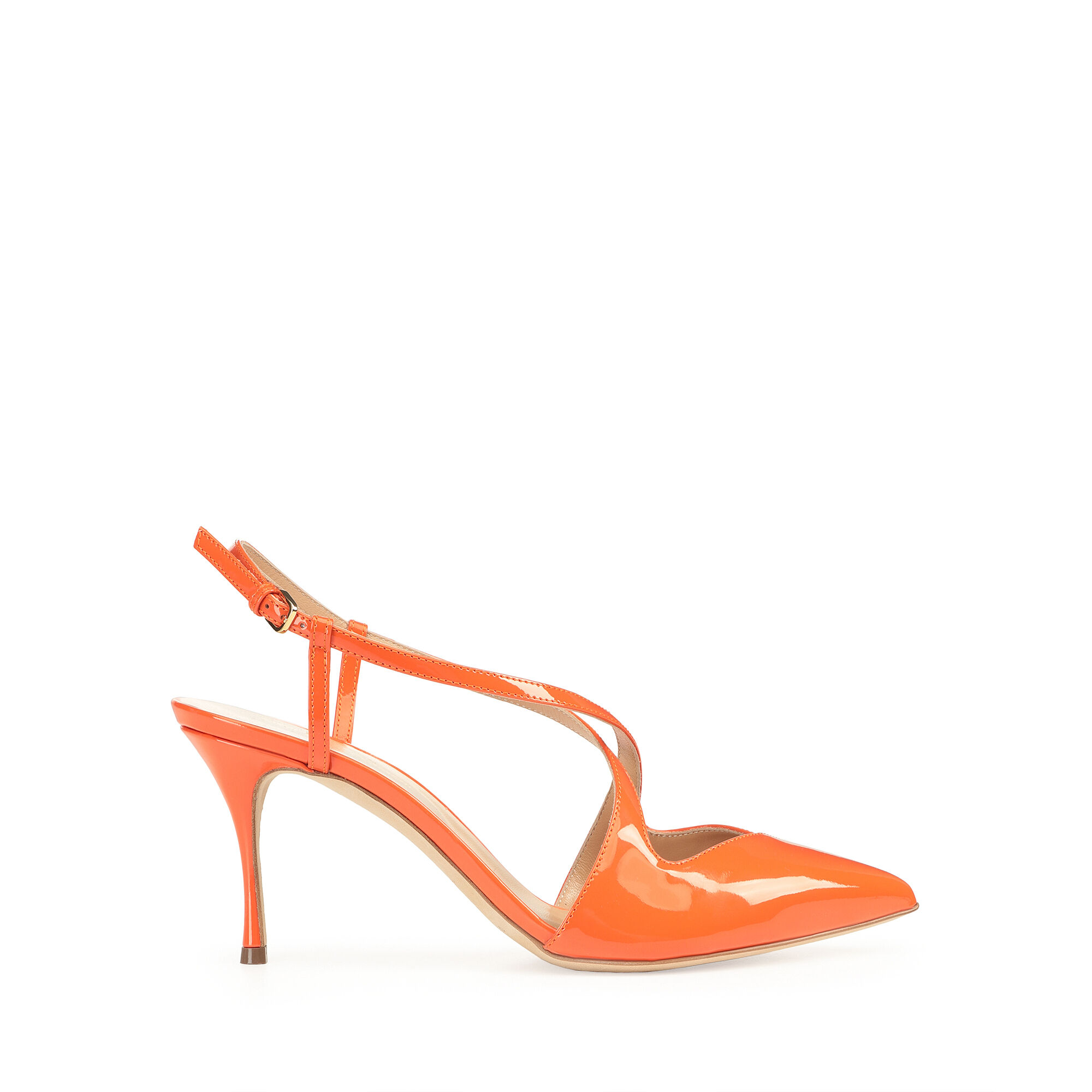 スリングバック orange ミッドヒール: 75mm, Bon Ton | Sergio Rossi