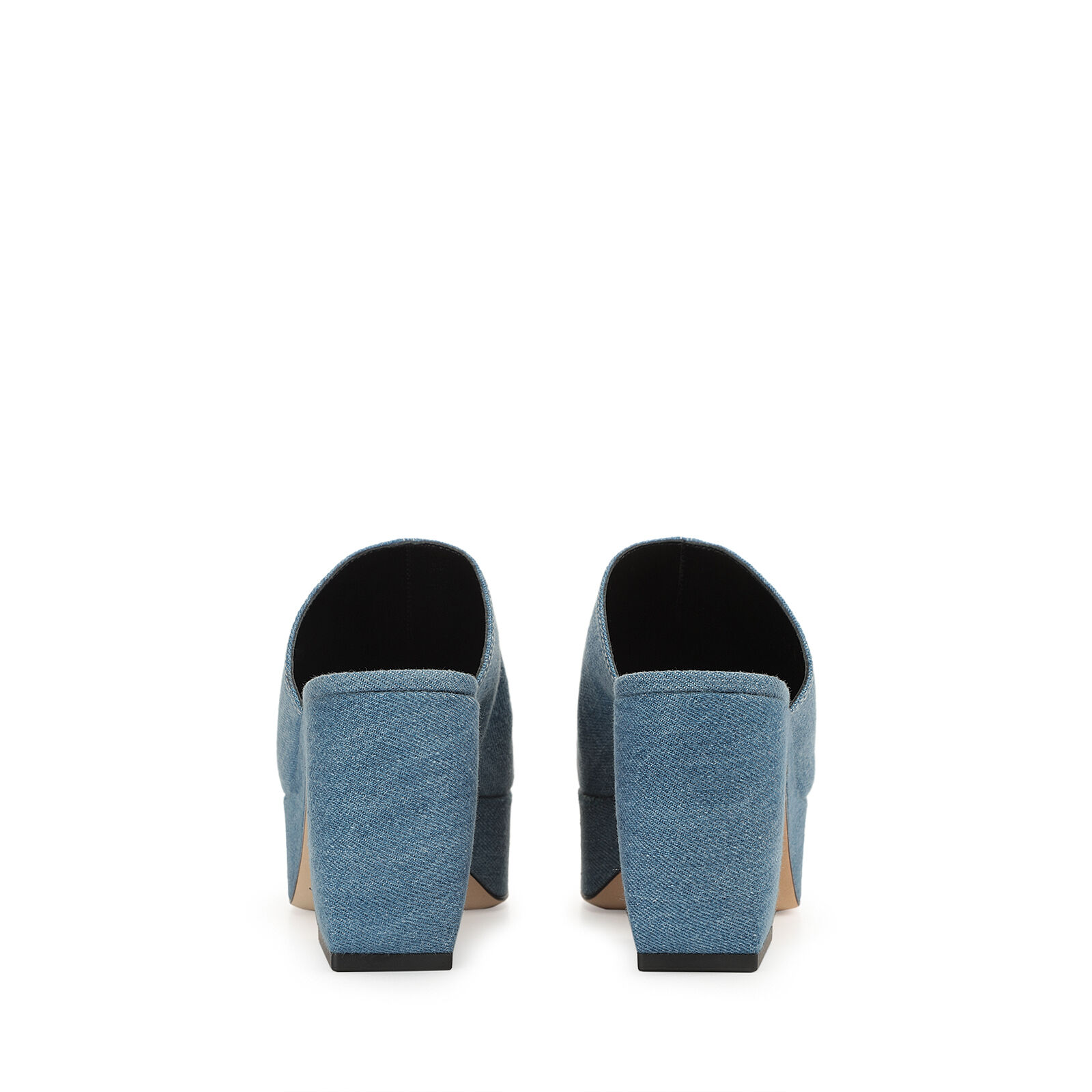 ★rossirossi★ SI ROSSI Mule Blue – Sergio Rossi