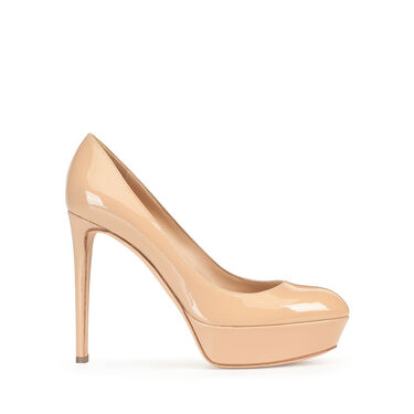 Pumps Pink High heel: 90mm, Manhattan - Pumps Nudo 2