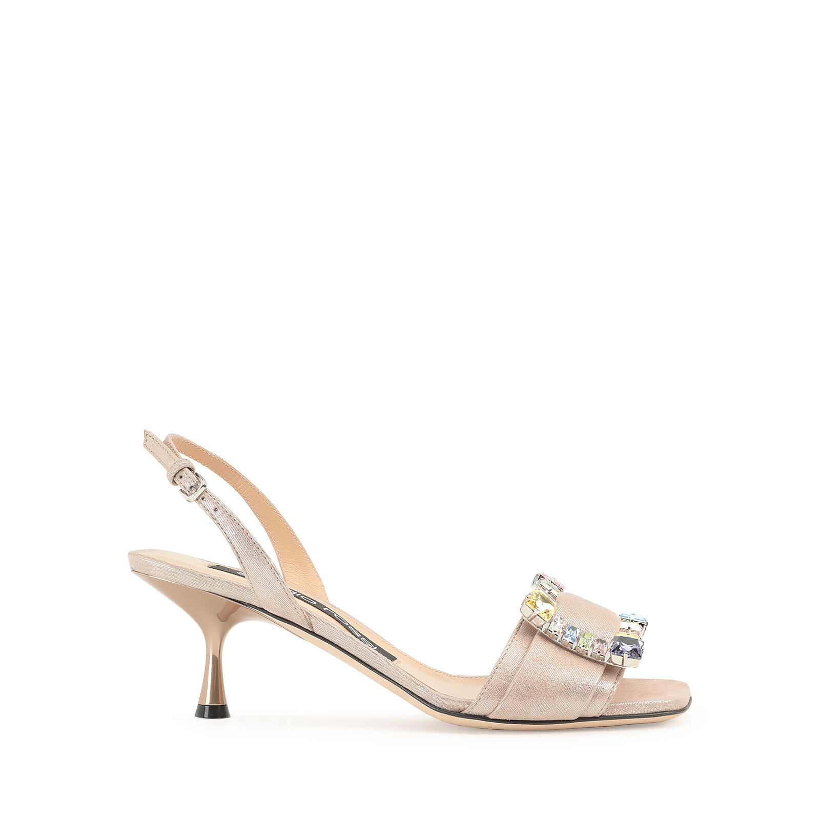 【送料&関税込】Sergio Rossi Sr Twenty Crystal Sandals サンダル グリーン ヒールの高さ: 80mm, sr Prince - Sandals