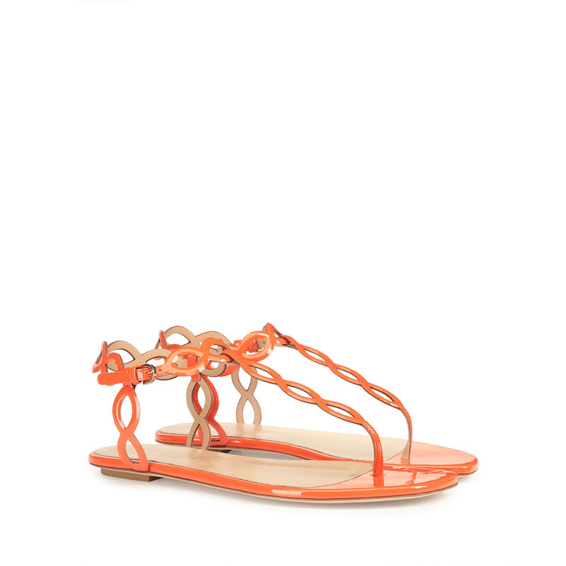 Mermaid  - Sandals Mandarine