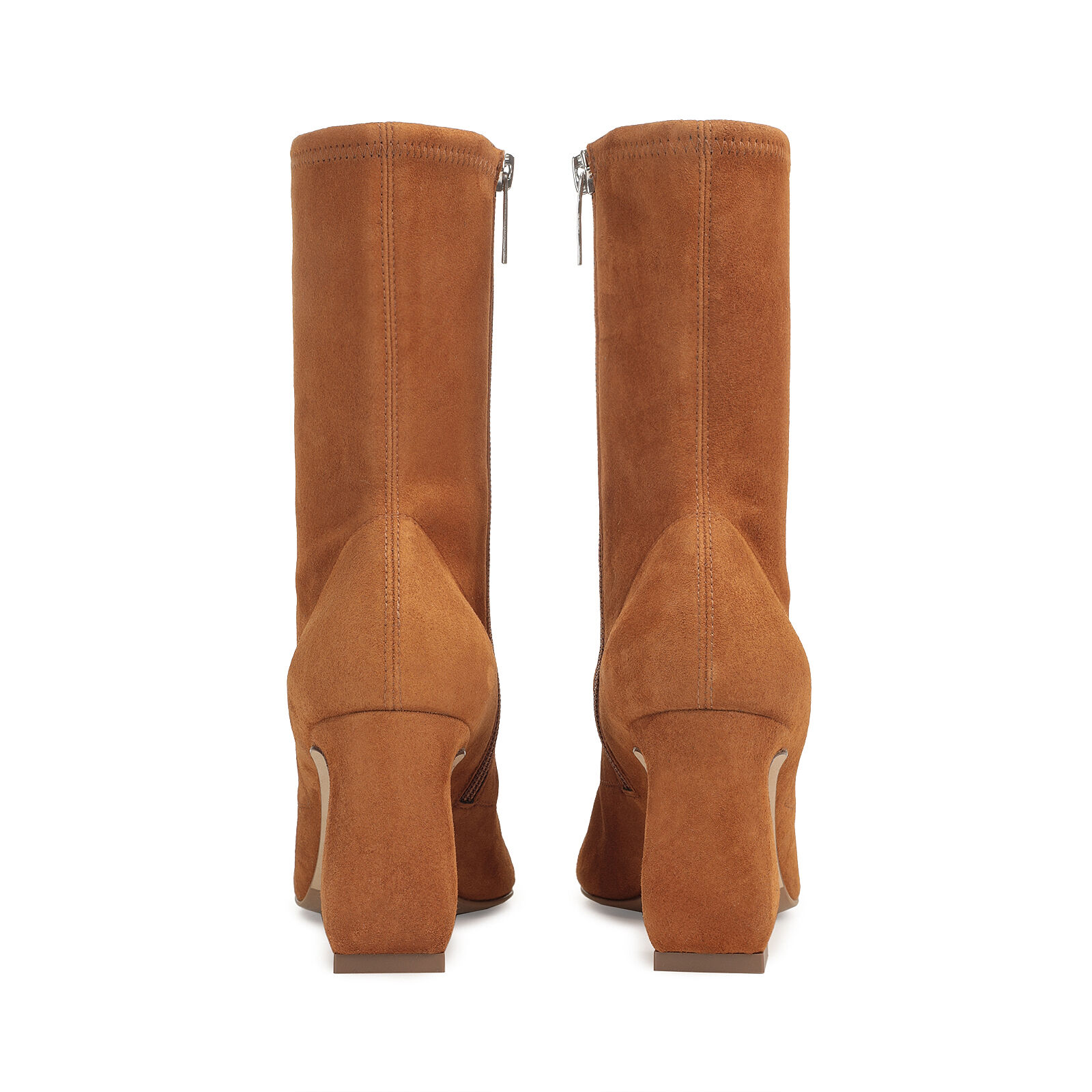 直営店☆SergioRossi☆ SI Rossi 厚底 スエード ブーティ/ 85mm ブーティ ブラウン ハイヒール: 80mm, SI ROSSI | Sergio Rossi
