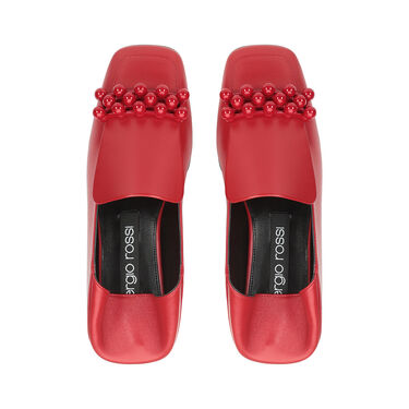 Slippers Red Flat: 5mm, sr1 - Slippers Carminio 2
