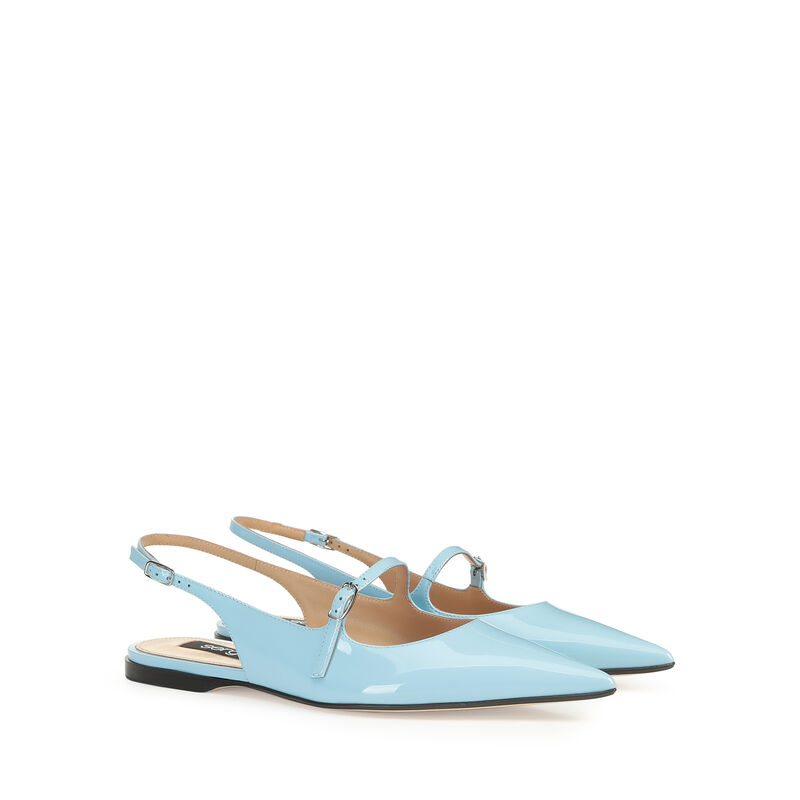 Godiva - Slingbacks Blue Paradise