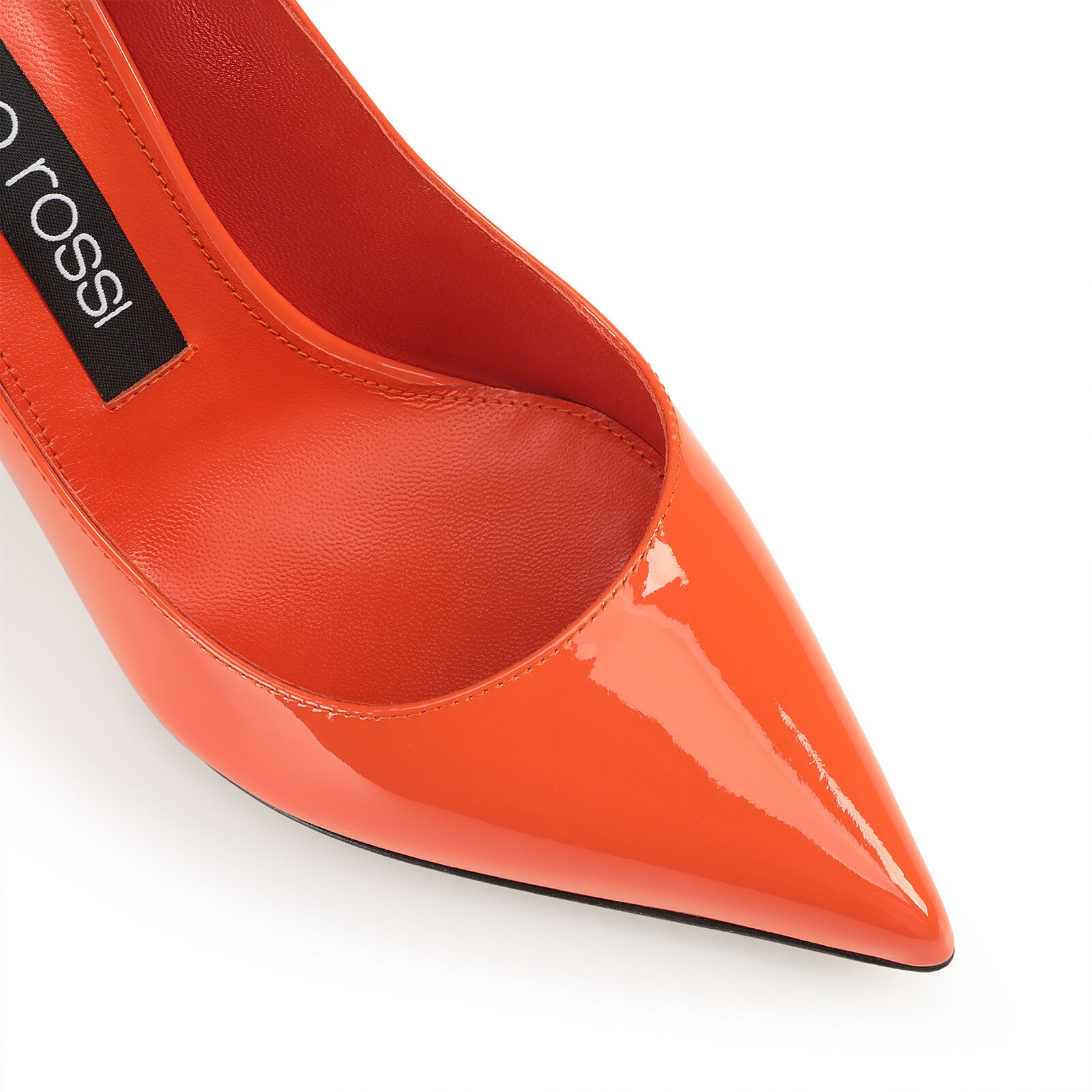 パンプス レッド ハイヒール: 90mm, Godiva - Pumps Mandarine | Sergio Rossi