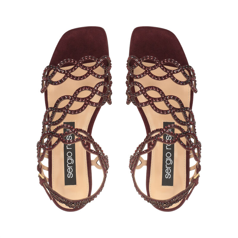 sr Mermaid - Flat sandals Wine