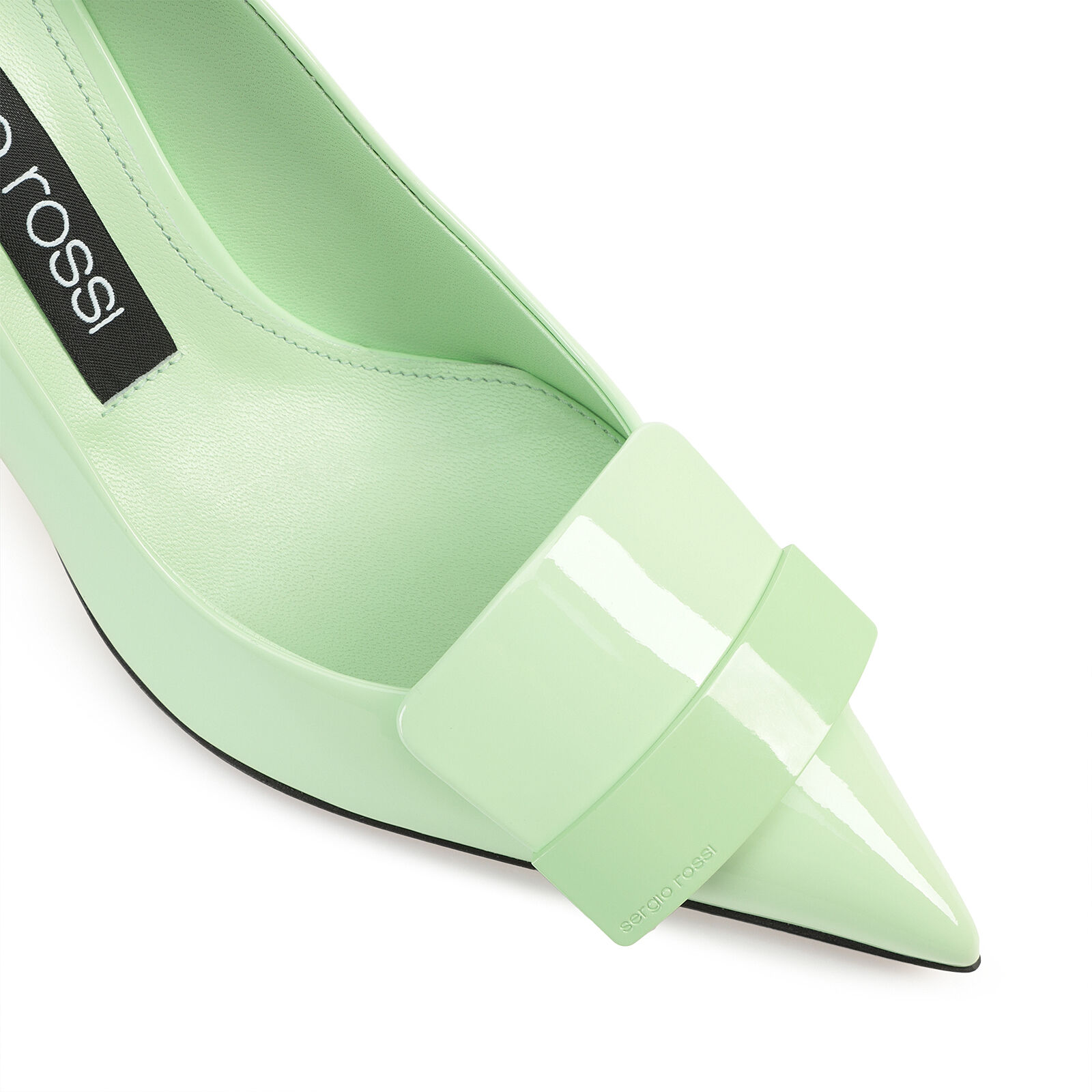 Pumps Green Mid heel: 75mm, sr1 - Pumps Apple | Sergio Rossi