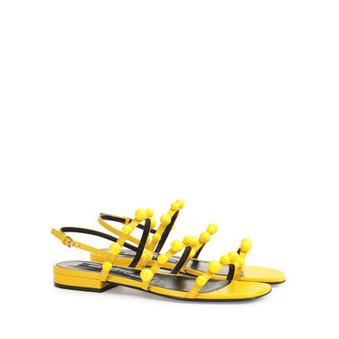 Sandales Jaune Petit talon: 15mm, sr Chupetas - Sandals Mimosa 2