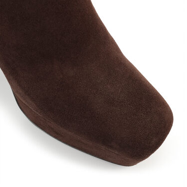 sr Alicia Platform - Booties Fondente, 4