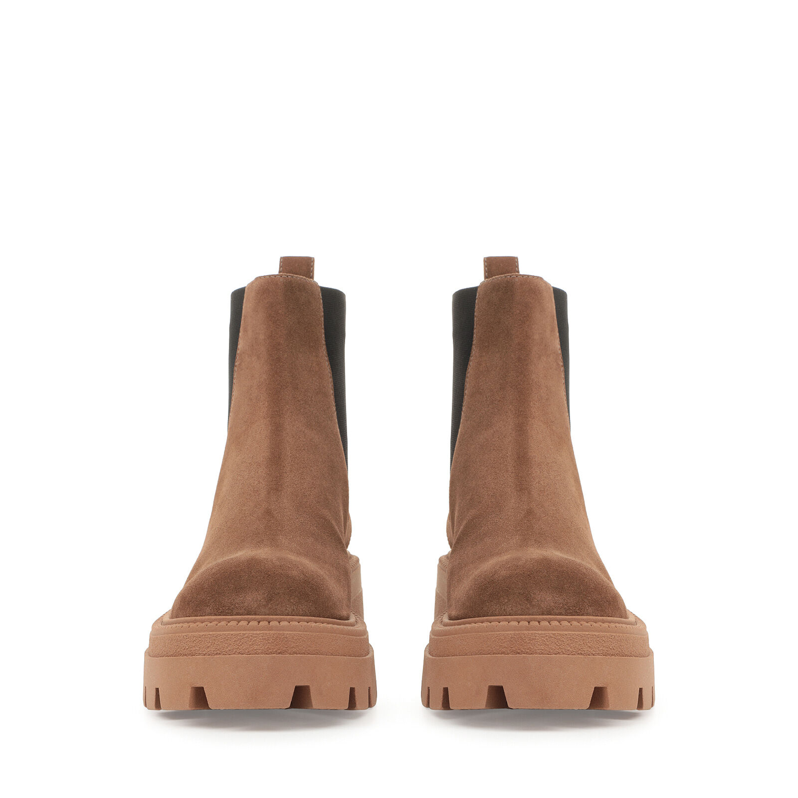 ブーティ beige ローヒール: 25mm, sr Milla - Booties Noisette | Sergio Rossi