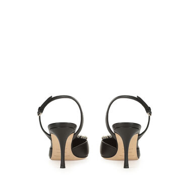sr Godiva Precious - Slingbacks Black, 2