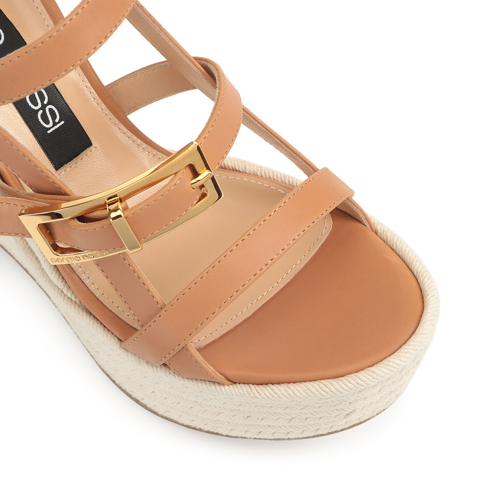 Tan low heel wedges discount