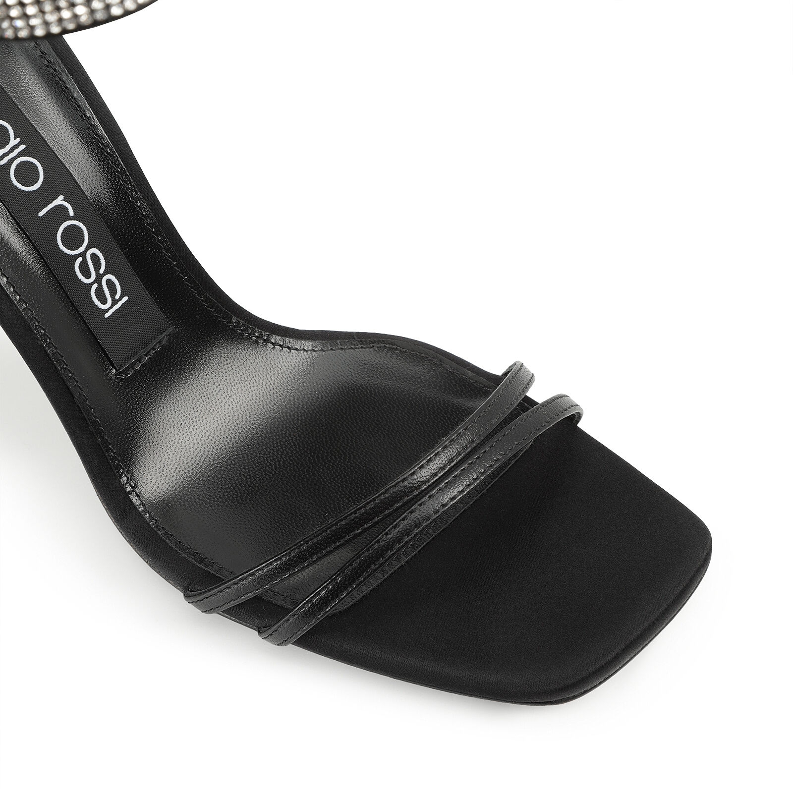 流行り の ブランド  ハイヒール: ブラック サンダル 95mm, Rossi Sergio | Black Sandals - Paris sr 靴