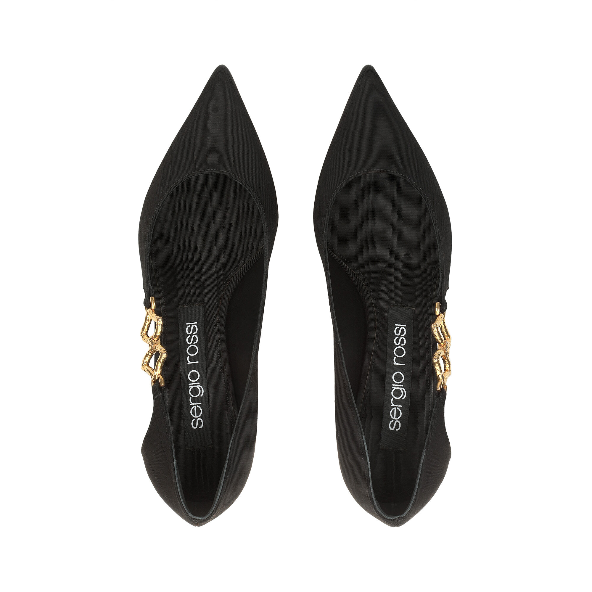 【直営店】Sergio Rossi sr Sea Scale - Pumps パンプス 2色 Pumps Black Mid heel: 50mm, sr Sea Scale - Pumps Black