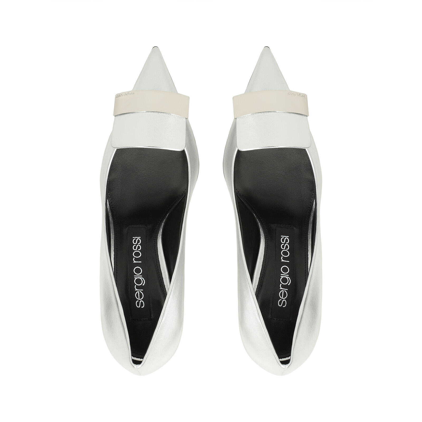 Pumps Grey Mid heel: 75mm, sr1 - Pumps Argento | Sergio Rossi