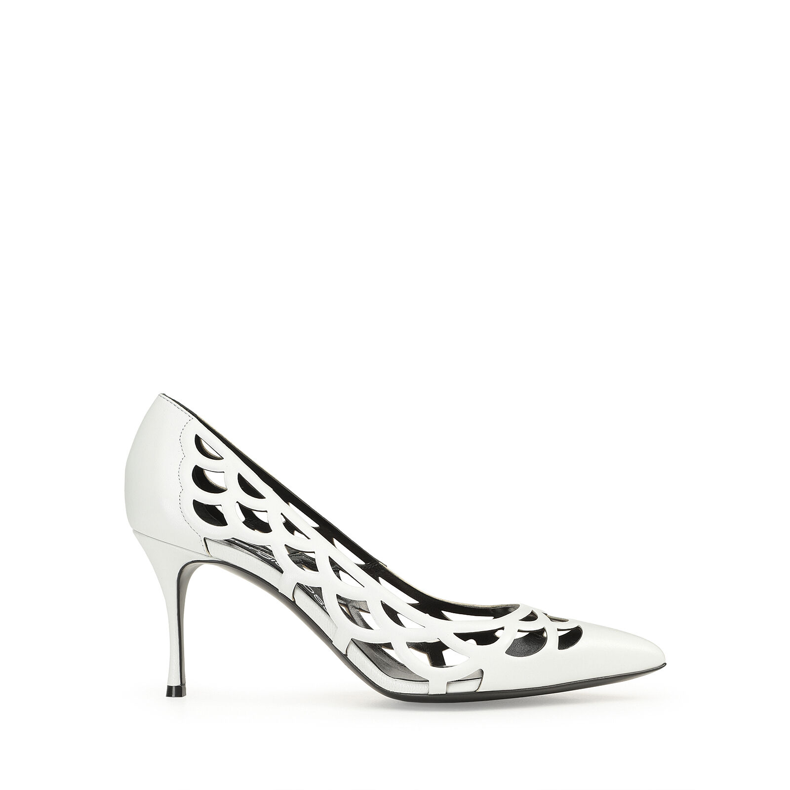 Pumps White Mid heel 75mm sr Mermaid Pumps White Sergio Rossi
