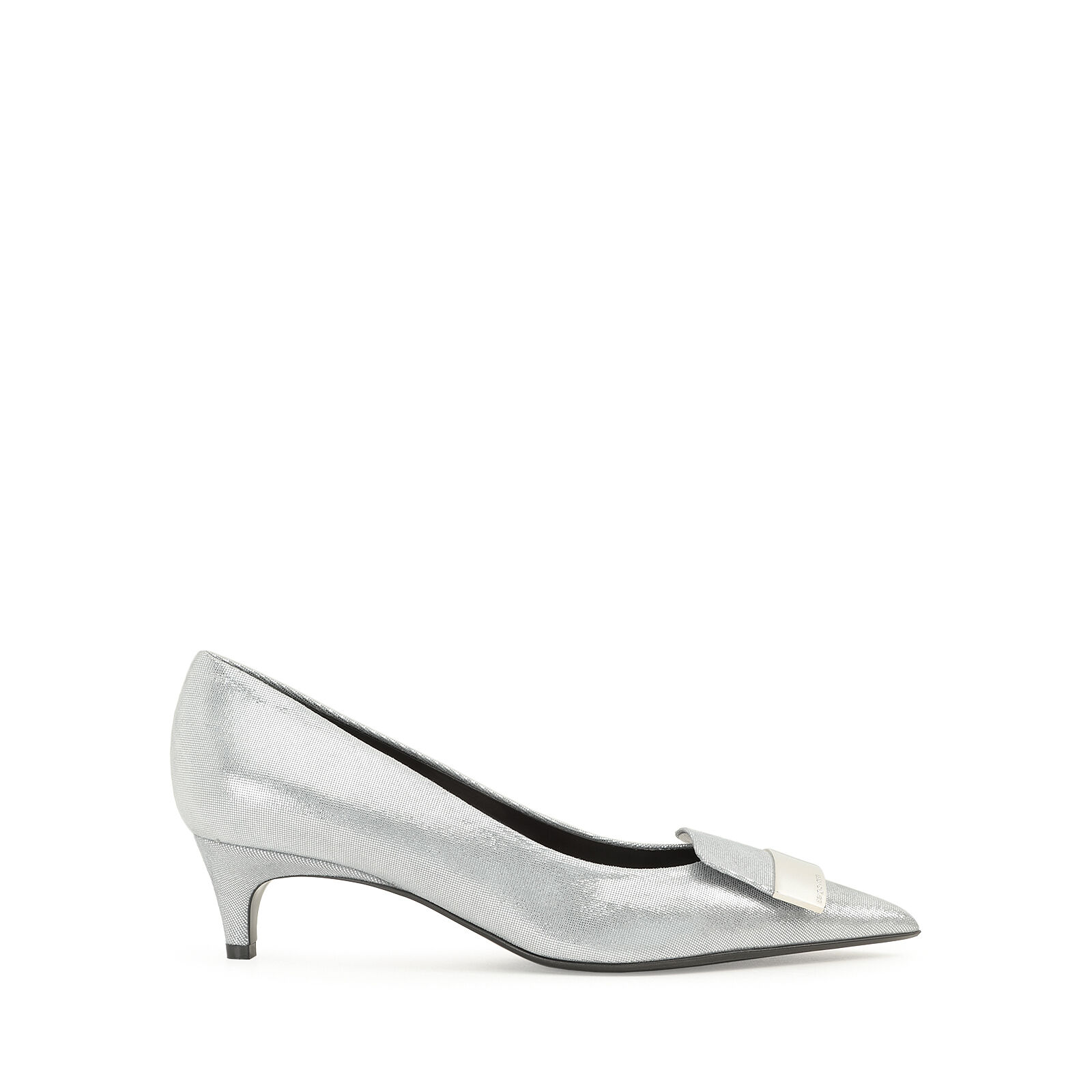 Pumps Grey Low heel 45mm sr1 Pumps Acciaio Sergio Rossi