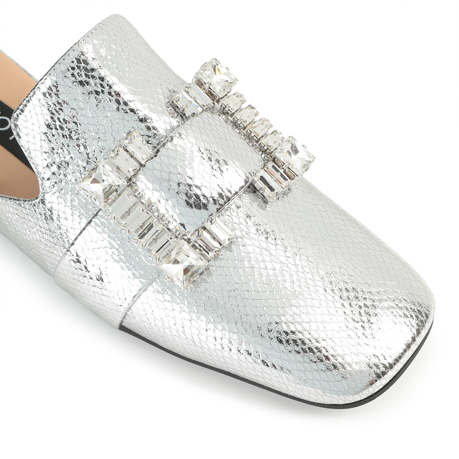 Ballet flats and loafers シルバー ヒールの高さ: 15mm, sr Prince | Sergio Rossi