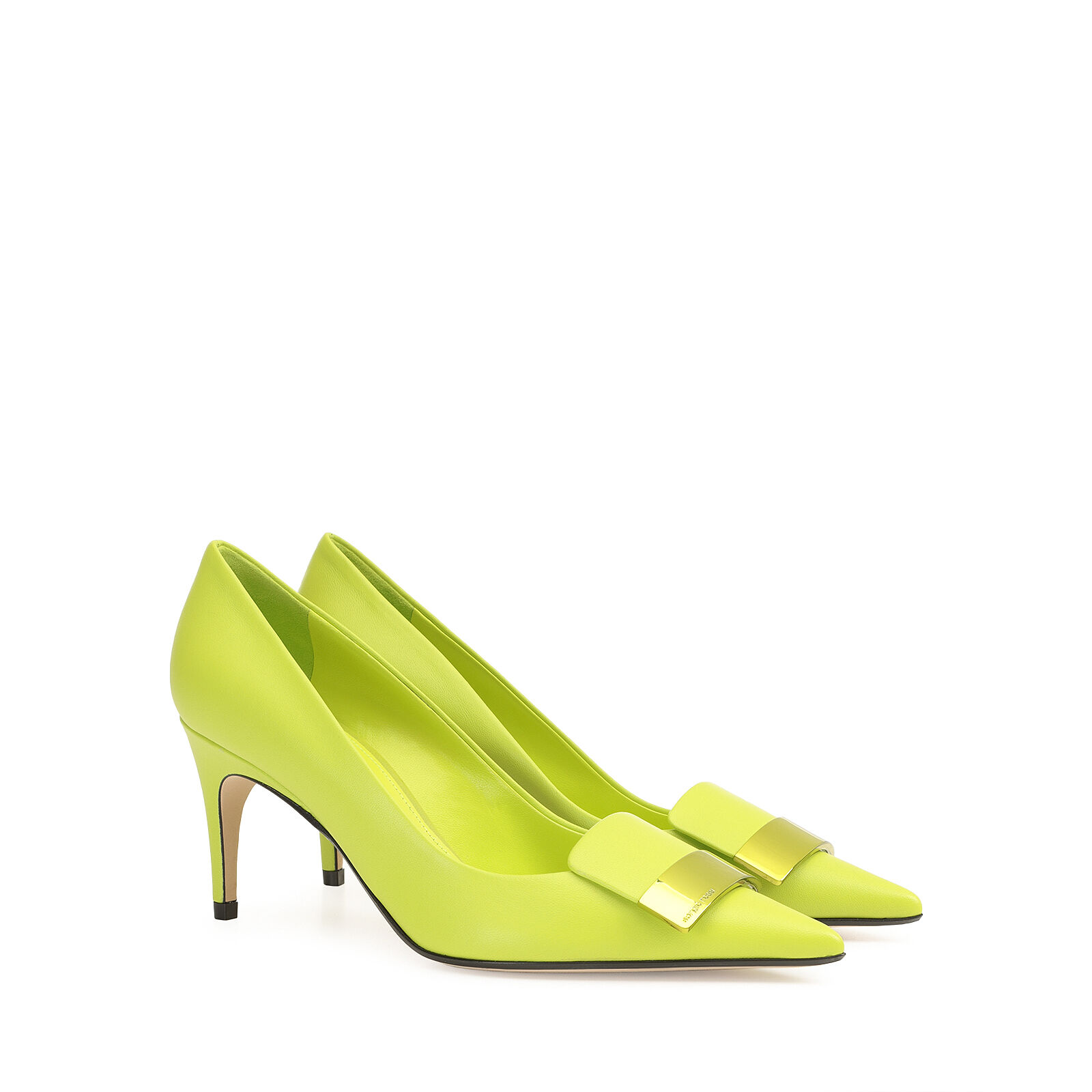 Decollete giallo fluo top