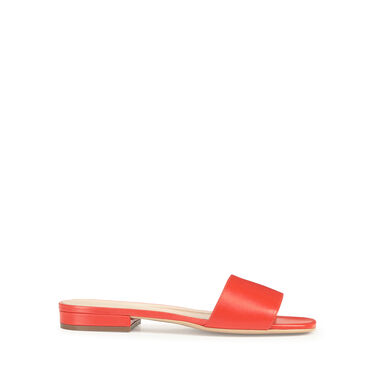 Sandals Red Low heel: 15mm, New Secret  - Sandals Lacca 2