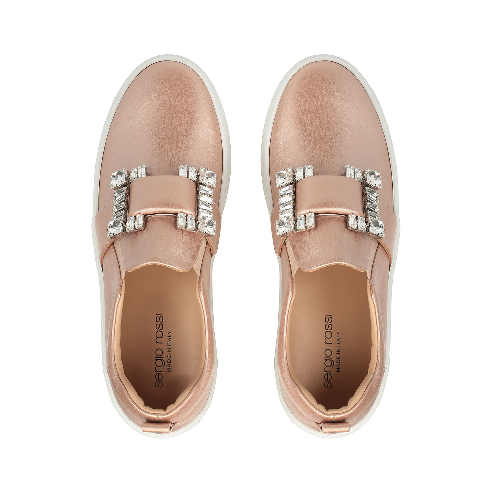 Beige Heel height: 5mm, Twenty Sport | Sergio Rossi