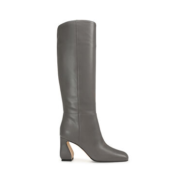 Boots Grey High heel: 80mm, SI ROSSI - Boots Smoke 2