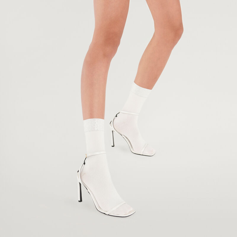 Crystal Socks -  White