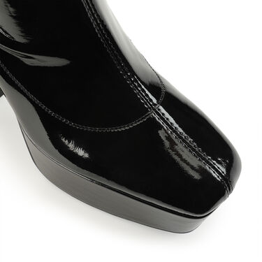 sr Alicia Platform - Booties Black, 4
