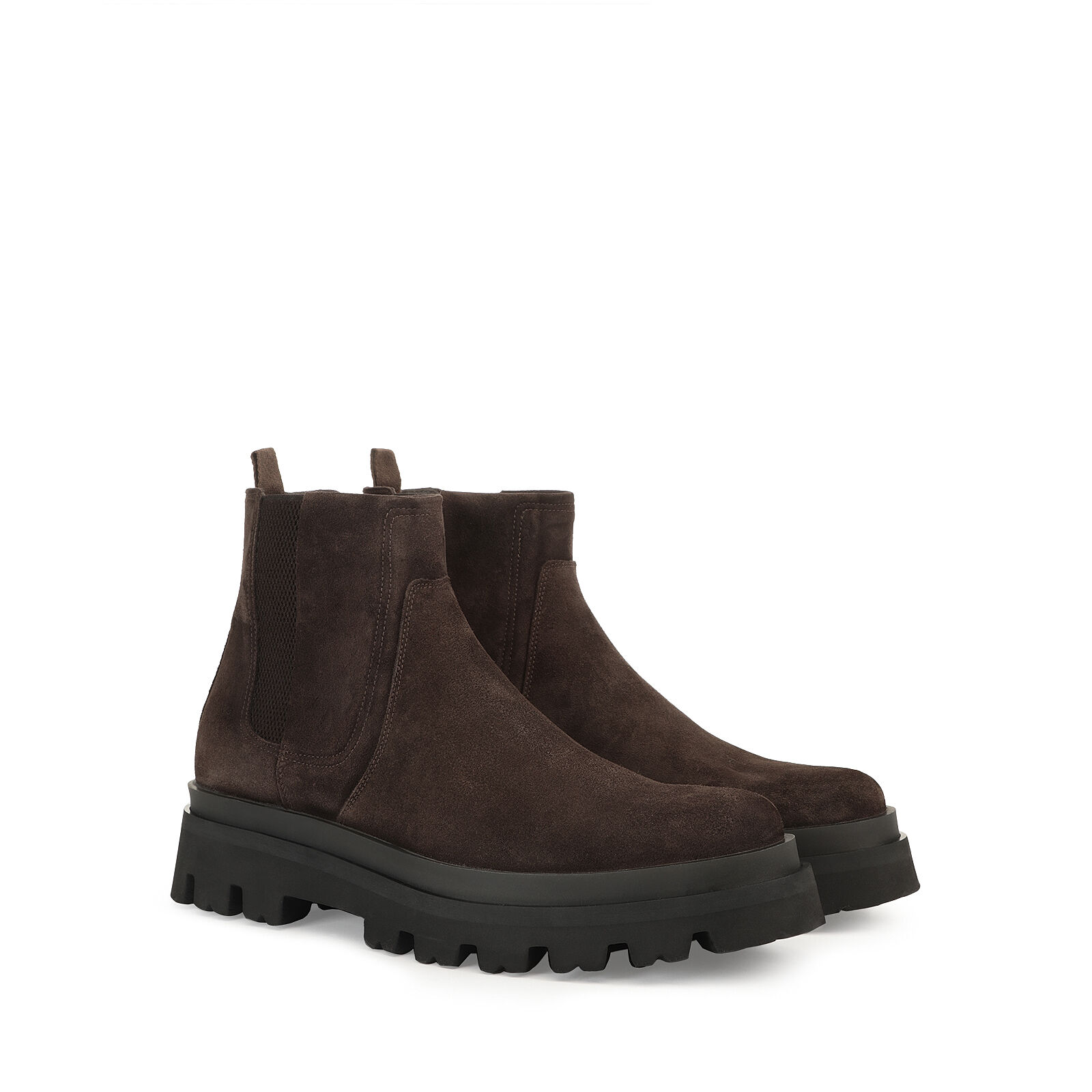 Booties Brown Low heel: 15mm, Sergio Urban | Sergio Rossi