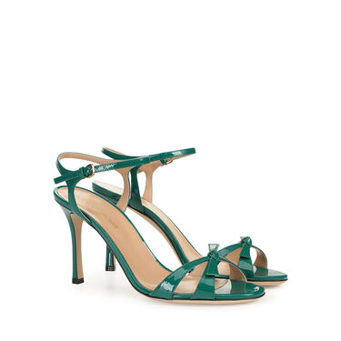 Sandales Vert Hauteur du talon: 90mm, Isobel  - Sandals Radiant Green 2