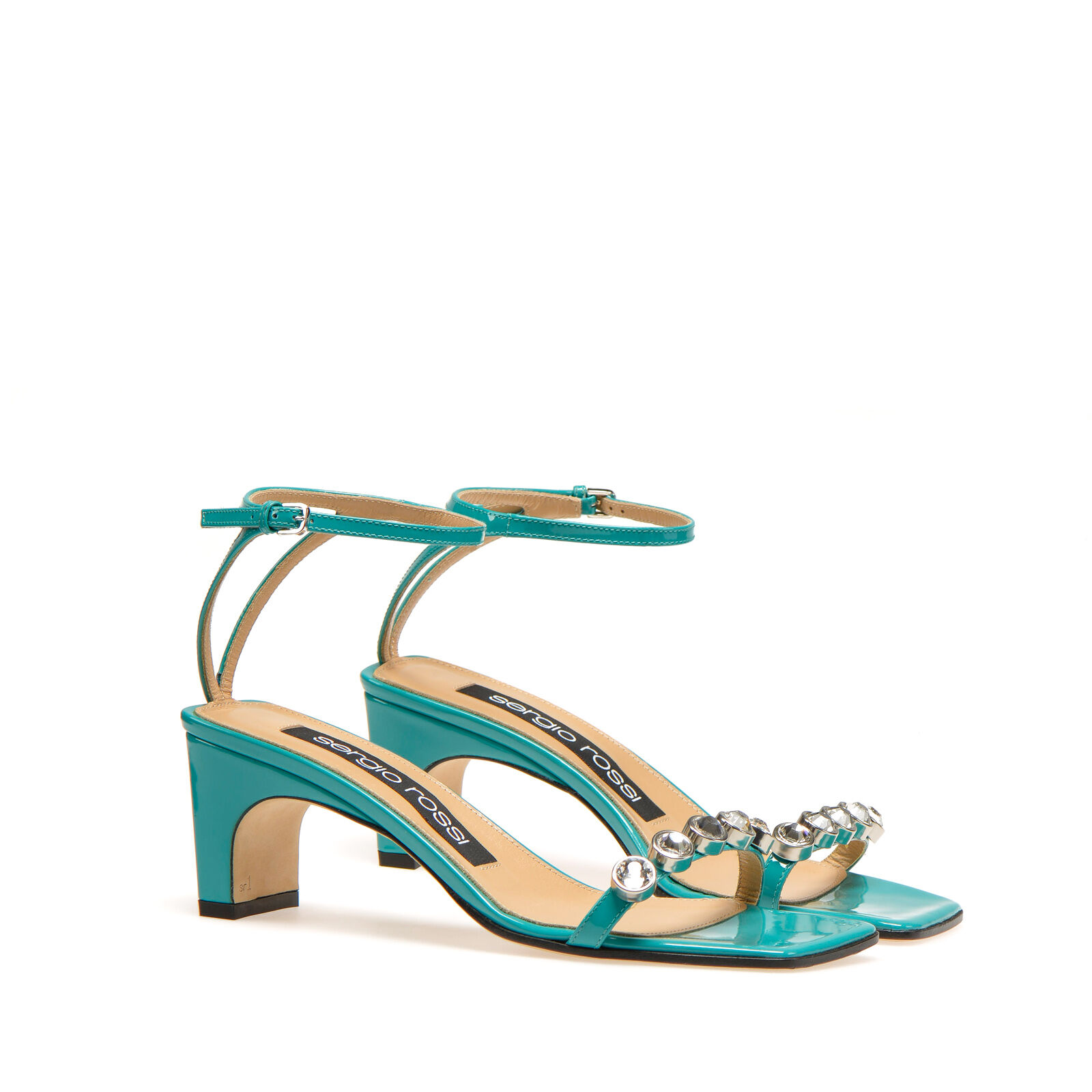 Blue Heel height 60mm sr1 Sergio Rossi