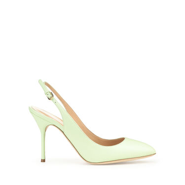 Slingbacks Verde Tacco basso: 90mm, Chichi - Slingbacks Apple 2