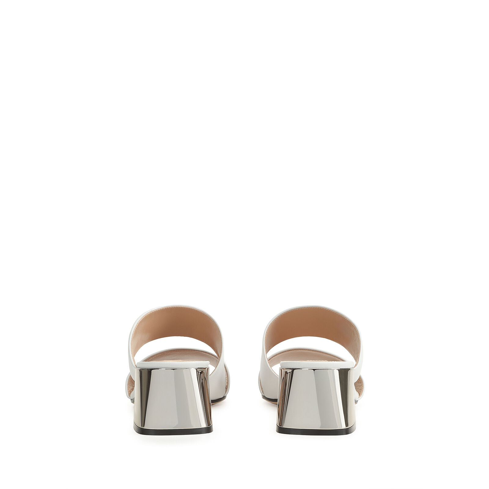 White Heel height: 45mm, sr Alicia | Sergio Rossi