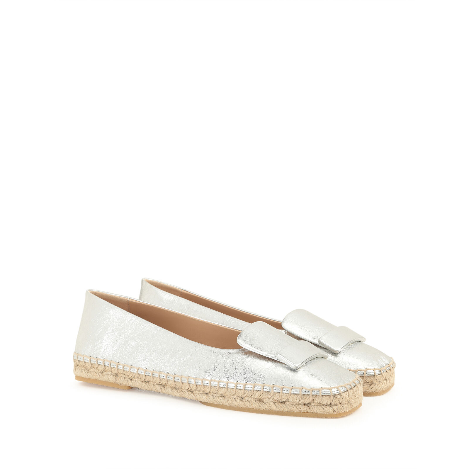 sr1 Espadrillas - Ballerine Argento, 1