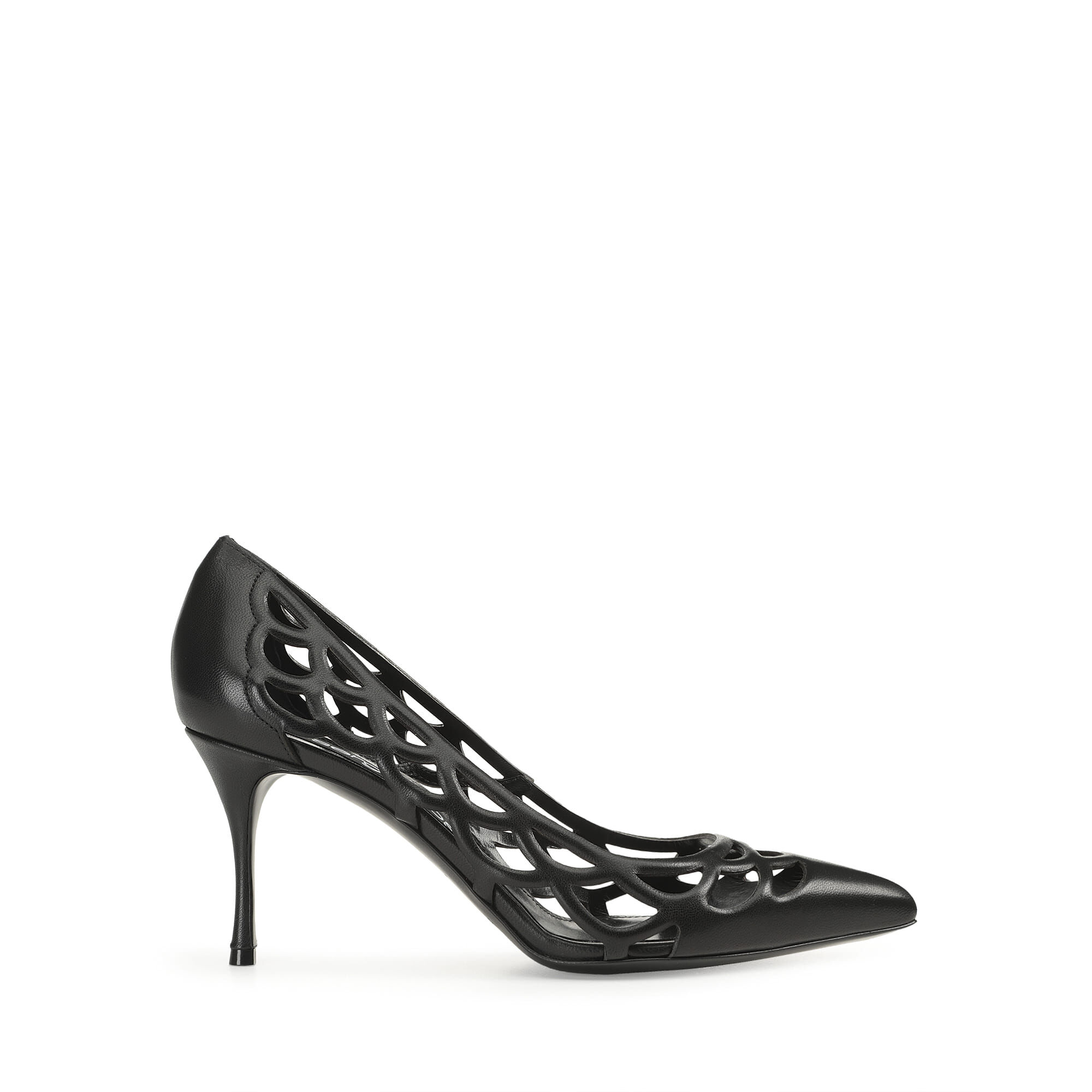 【税込?送料無料】 Mermaid sr 75mm, heel: Mid Black Pumps - Black Pumps 靴