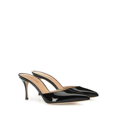 Sandal Heel Black Mid heel: 75mm, Elegance 2