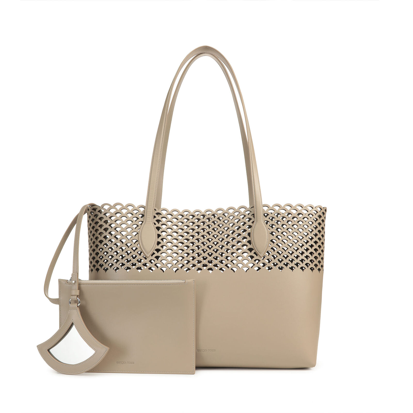 sr Mermaid - Tote Bag Taupe, 0