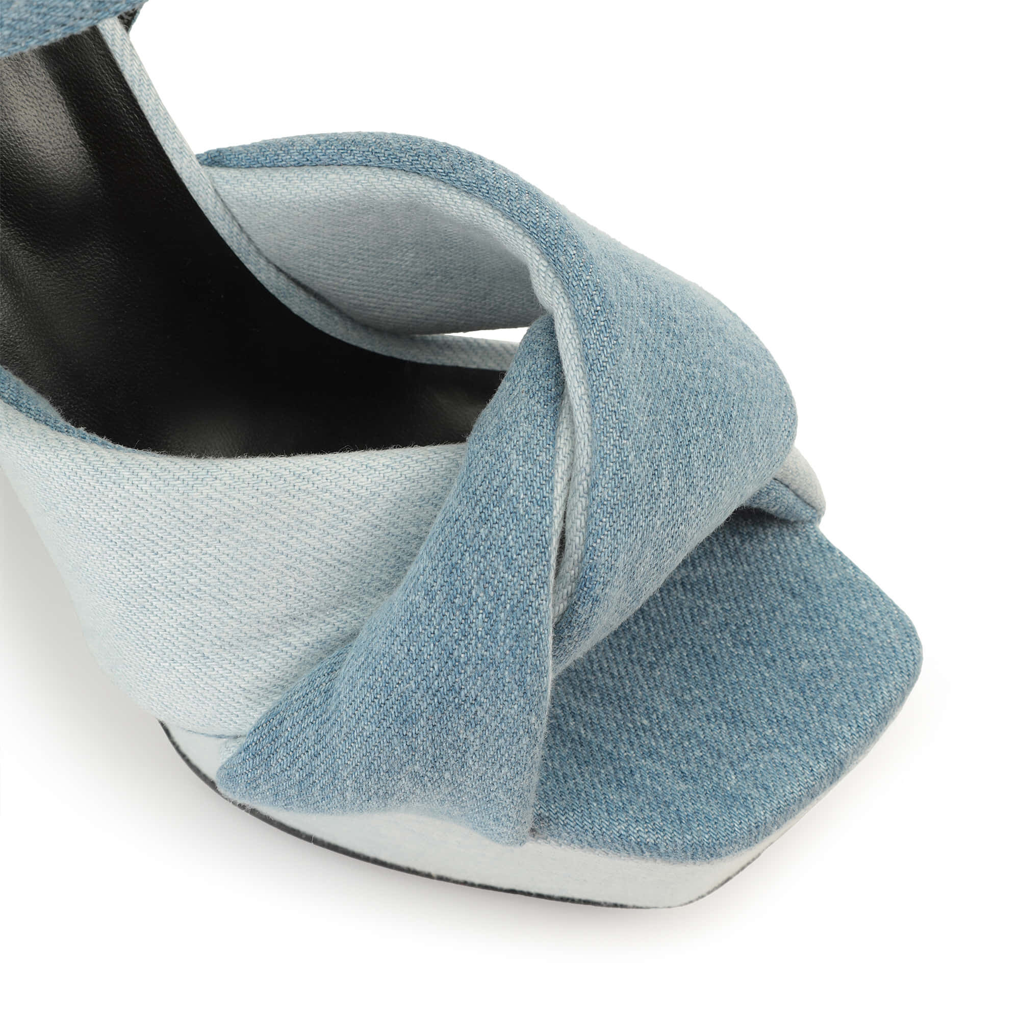Sandals Blue High heel: 90mm, SI ROSSI - Sandals Blue