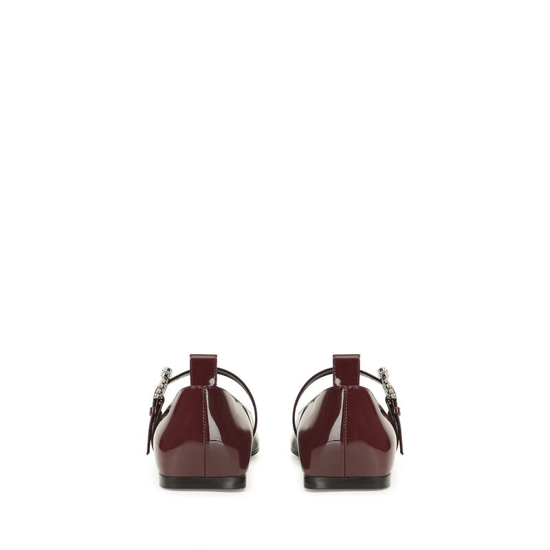 sr Twenty Buckle - Ballerinas Wine