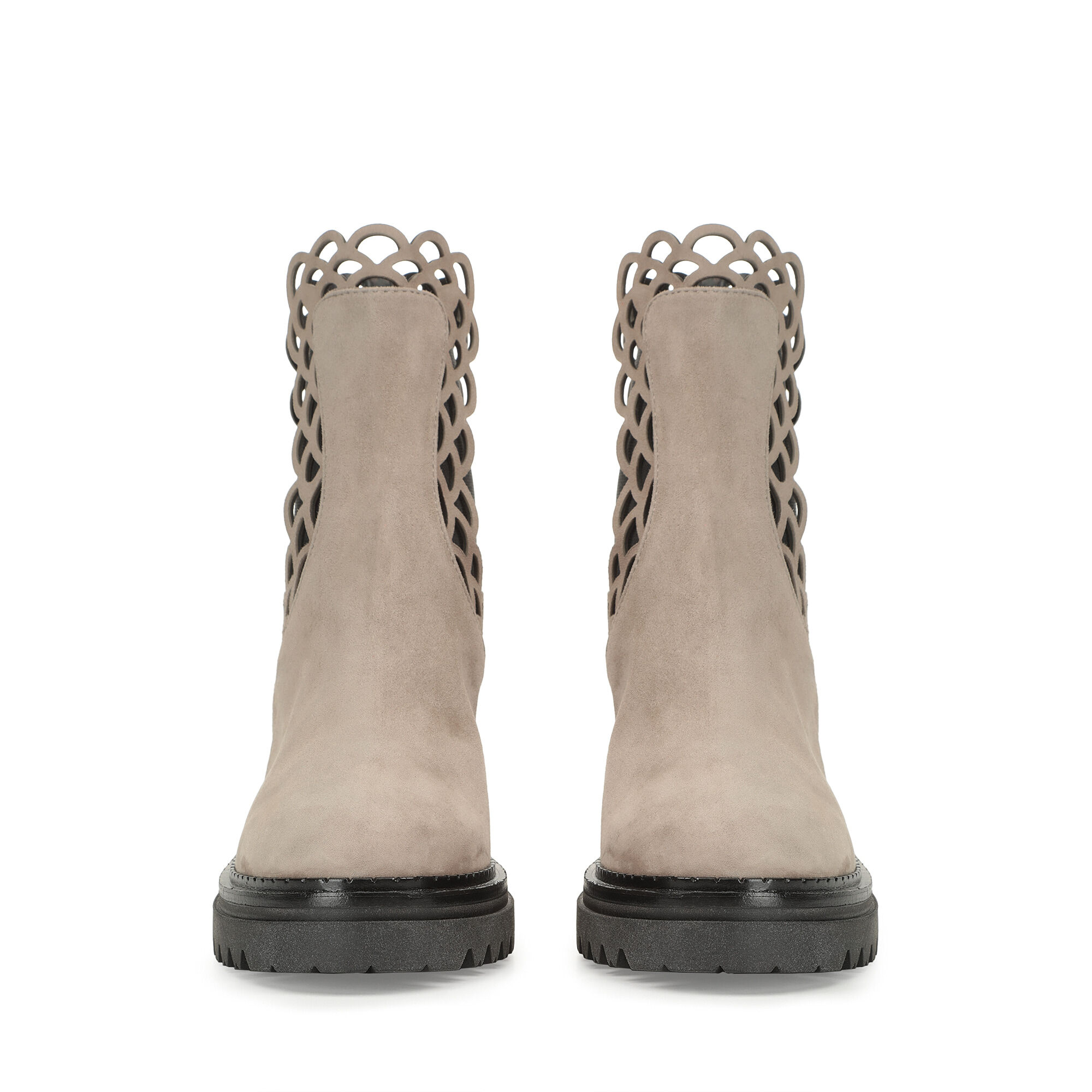 Stivaletti taupe discount