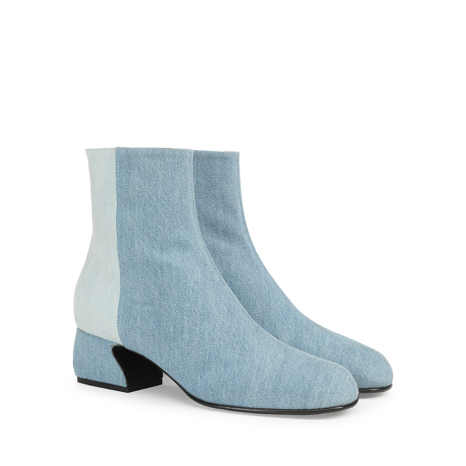 Sky blue cheap ankle boots
