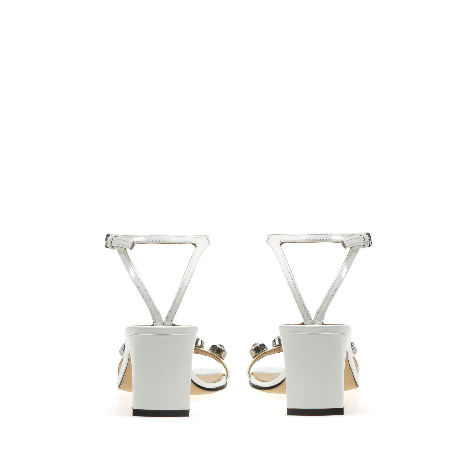 1エリーチェページ！ サンダル ホワイト ヒールの高さ: 60mm, sr1 - Sandals White