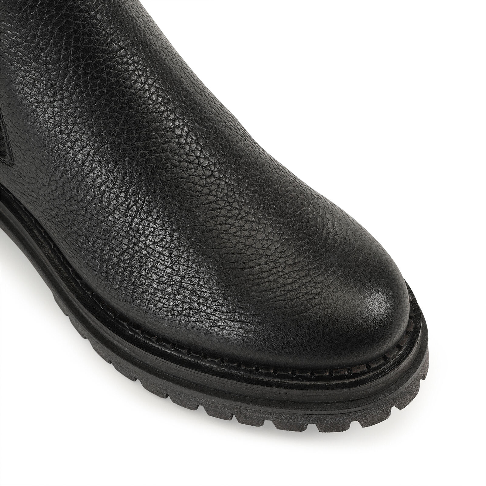 Booties Black Low heel: 15mm, sr Joan - Booties Black