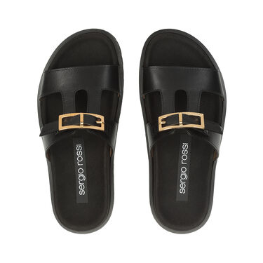 sr Nora - Flat sandals Black, 3