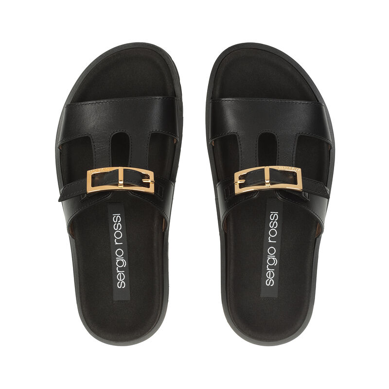 sr Nora - Flat sandals Black